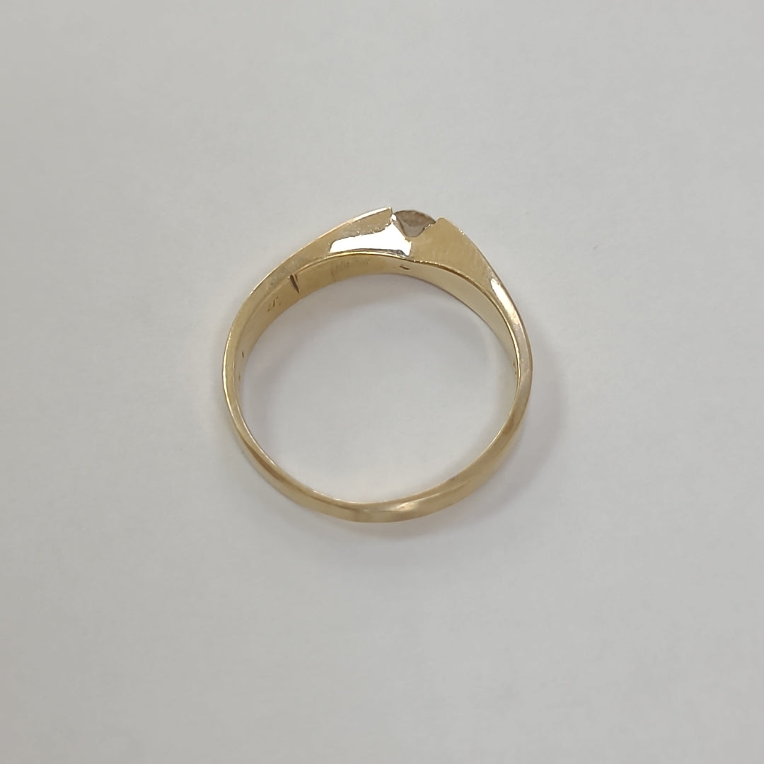 SOLITARIO ORO 14 K 2.8 GRMS (SEMINUEVO)