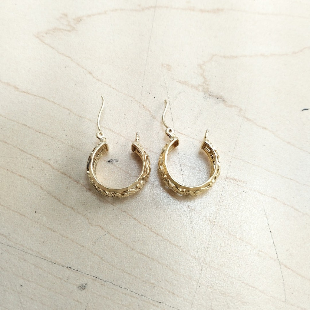 ARRACADAS PAR ORO 14 K 5.1 GRMS (SEMINUEVO)