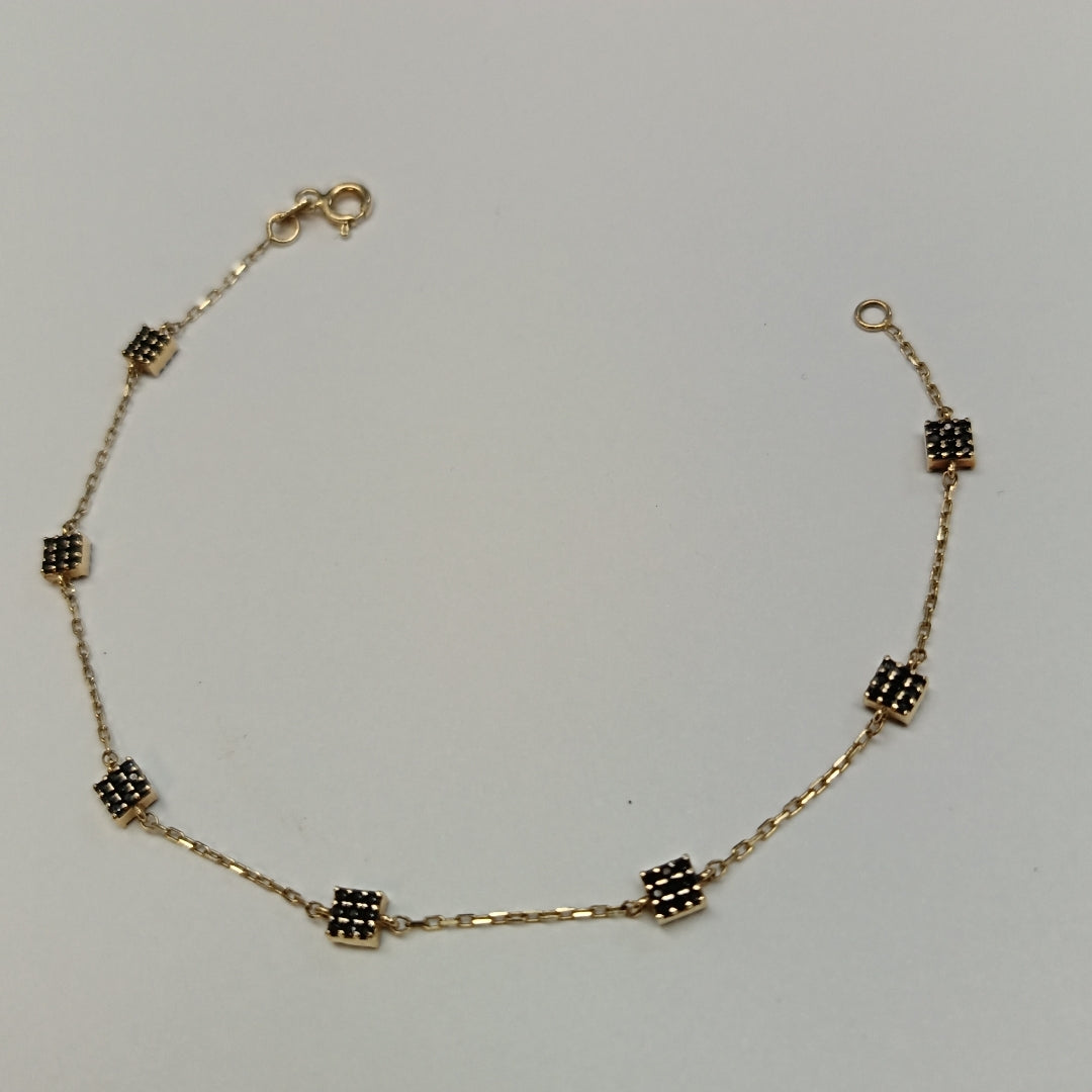 PULSERA ORO 14 K 2.4 GRMS (SEMINUEVO)