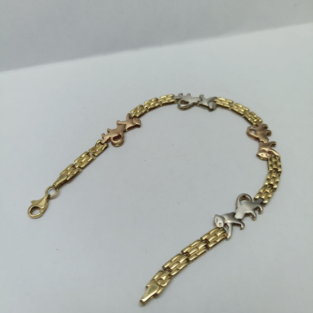 PULSERA ORO 14 K 5.9 GRMS (SEMINUEVO)