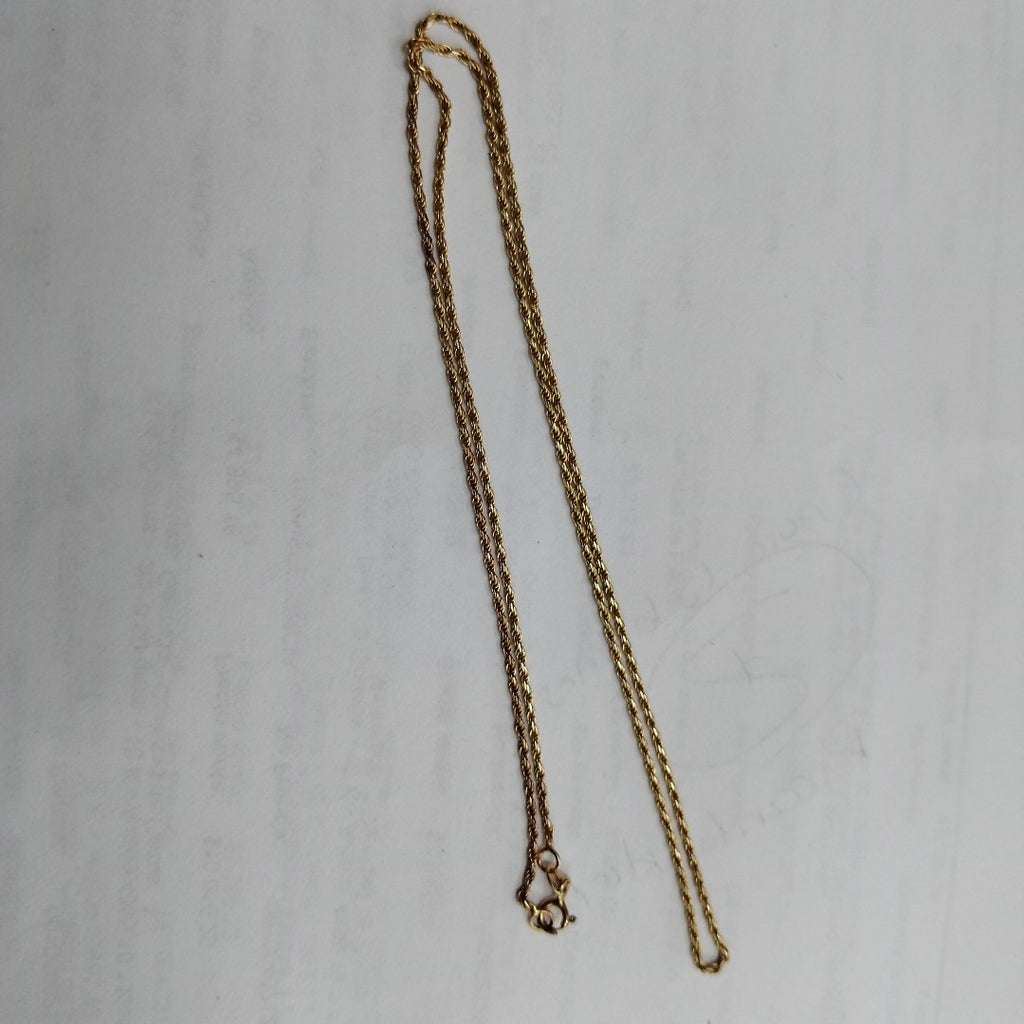 CADENA ORO 14 K 3.9 GRMS (SEMINUEVO)