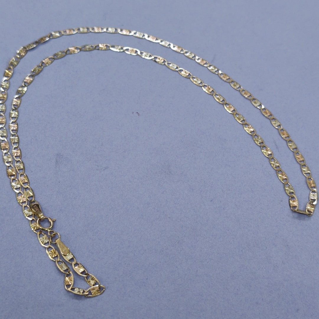 CADENA ORO 10 K 3.9 GRMS (SEMINUEVO)