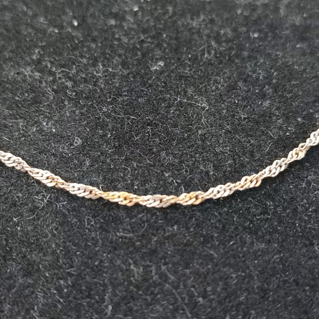 CADENA ORO,ORO COMBINADO 10 K 1,30 GRMS (SEMINUEVO)