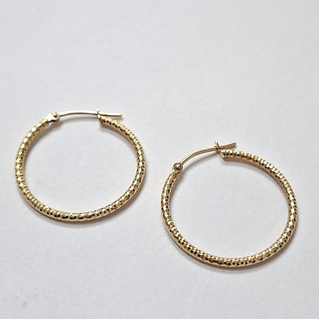 ARRACADAS PAR ORO 10 K 1.8 GRMS (SEMINUEVO)