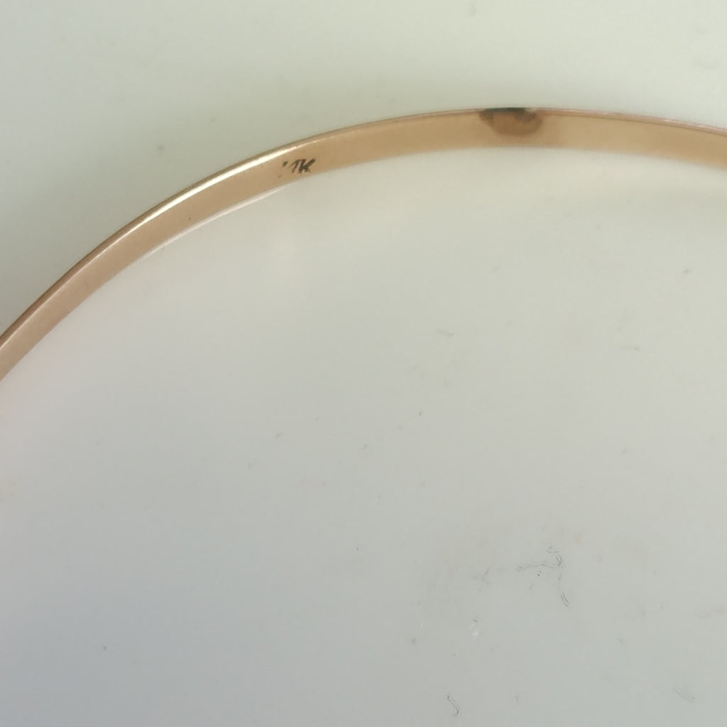 PULSERA RIGIDA ORO 8 K 5 GRMS (SEMINUEVO)