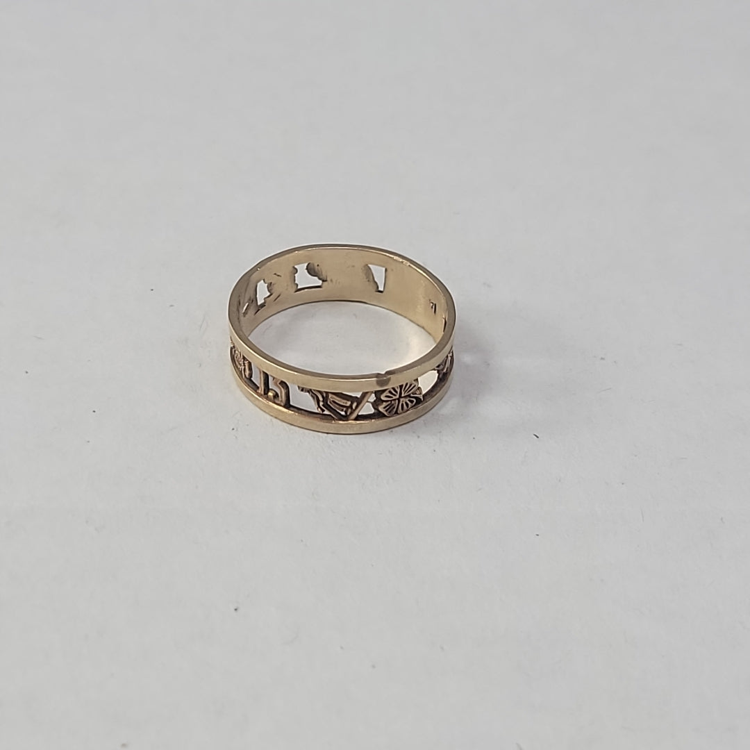 ANILLITO ORO 14 K 2.9 GRMS (SEMINUEVO)