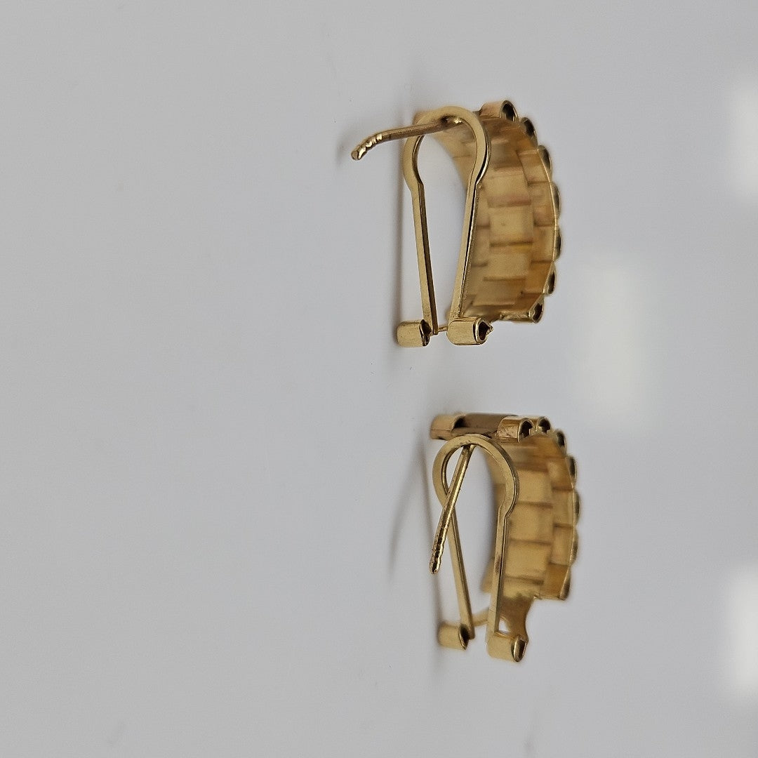 ARETES PAR ORO 14 K 5.3 GRMS (SEMINUEVO)