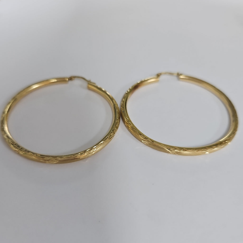 ARRACADAS PAR ORO 14 K 5,00 GRMS (SEMINUEVO)