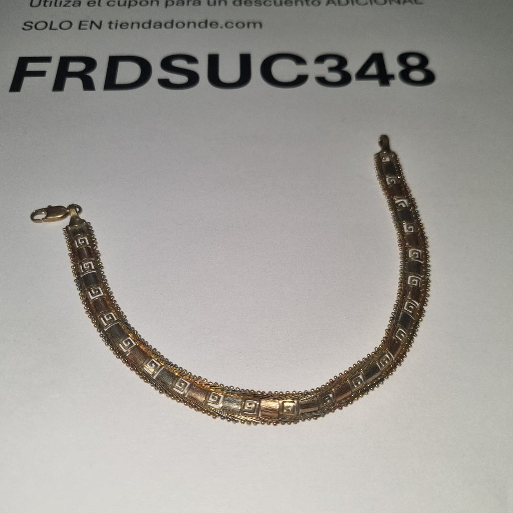 PULSERA ORO 14 K 7.9 GRMS (SEMINUEVO)