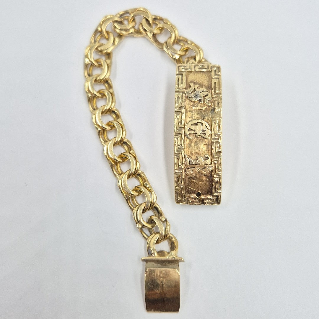 ESCLAVA ORO 8 K 52,70 GRMS (SEMINUEVO)