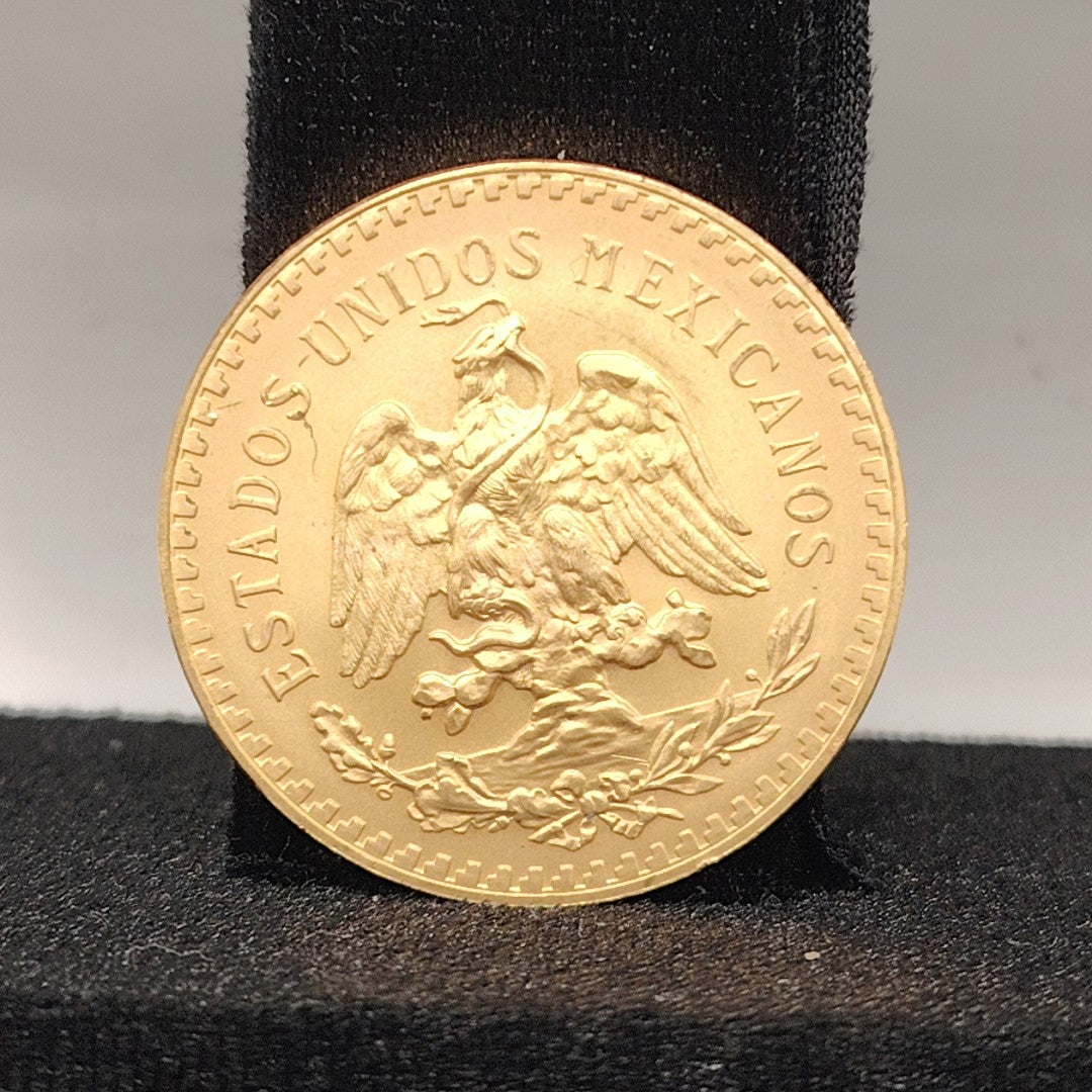 K1 41.6 GRMS 21 K IDENTIFICACIÓN MONEDA NOMINATIVA MONEDAS PESOS 50 PESOS (SEMINUEVO)