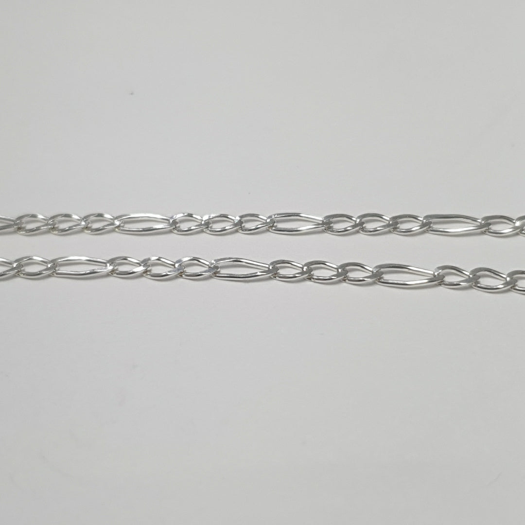 CADENA 3X1 PLATA .925 55 CM 4.33 GR (NUEVO)