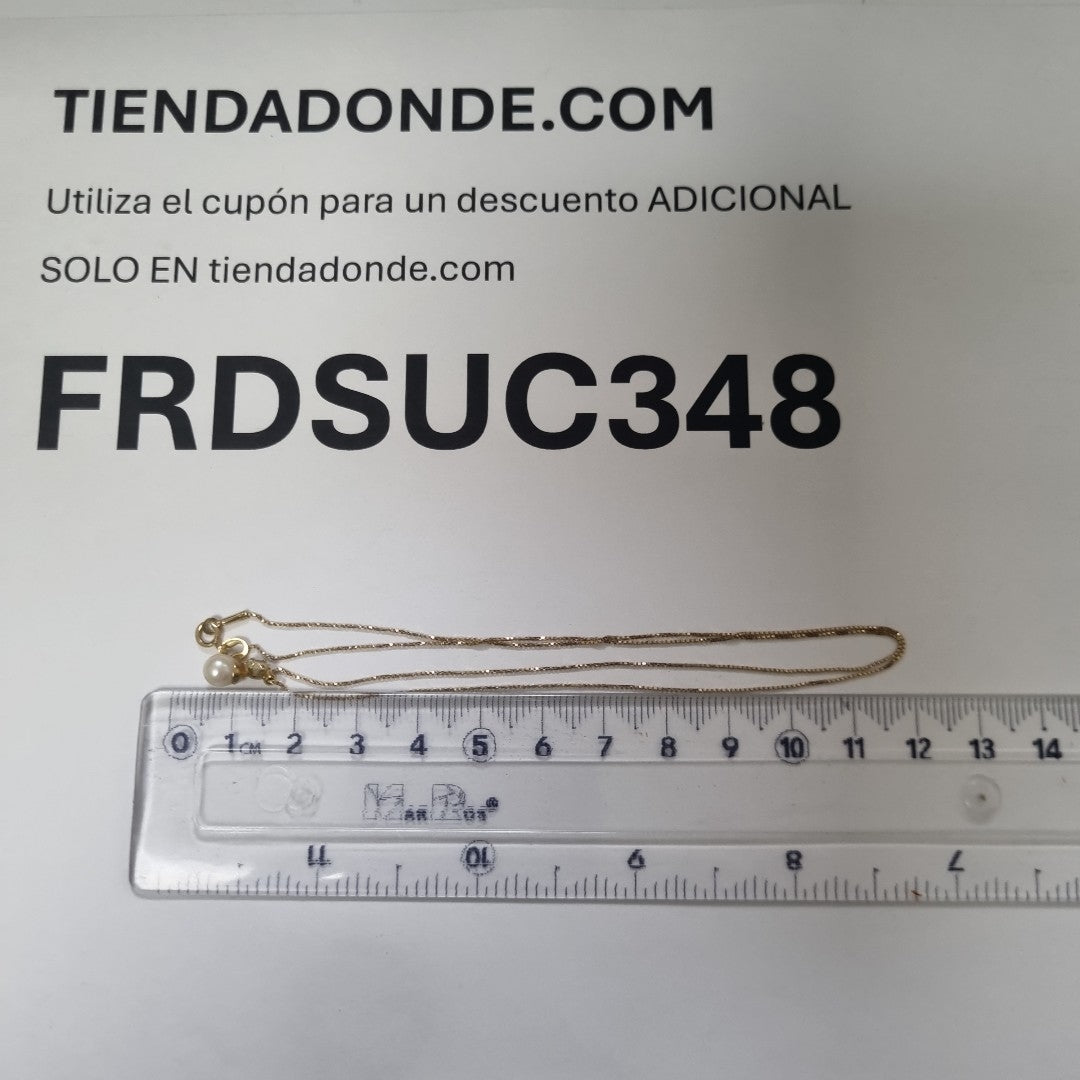 GARGANTILLA ORO 14 K 1.5 GRMS (SEMINUEVO)