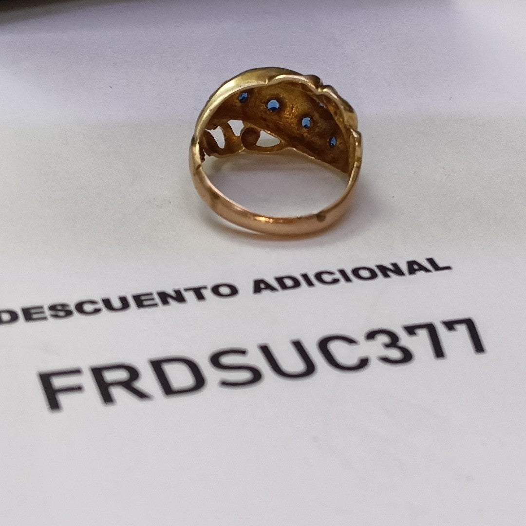 ANILLITO ORO 14 K 2.54 GRMS (SEMINUEVO)
