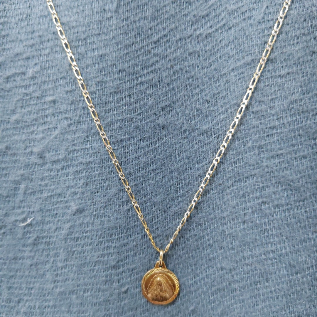 CADENA, DIJE ORO 14 K 3.8 GRMS (SEMINUEVO)