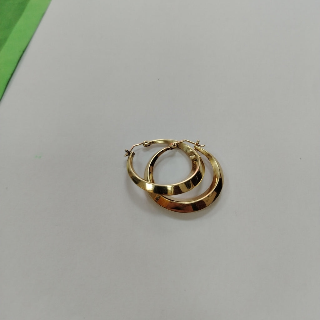 ARRACADAS PAR ORO 14 K 6.4 GRMS (SEMINUEVO)