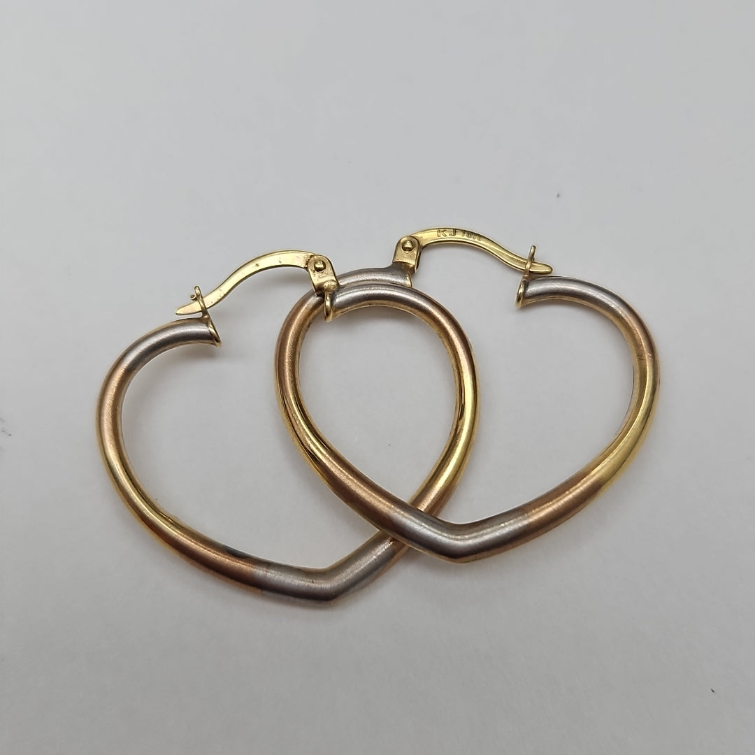 ARRACADAS PAR ORO 10 K 2.2 GRMS (SEMINUEVO)