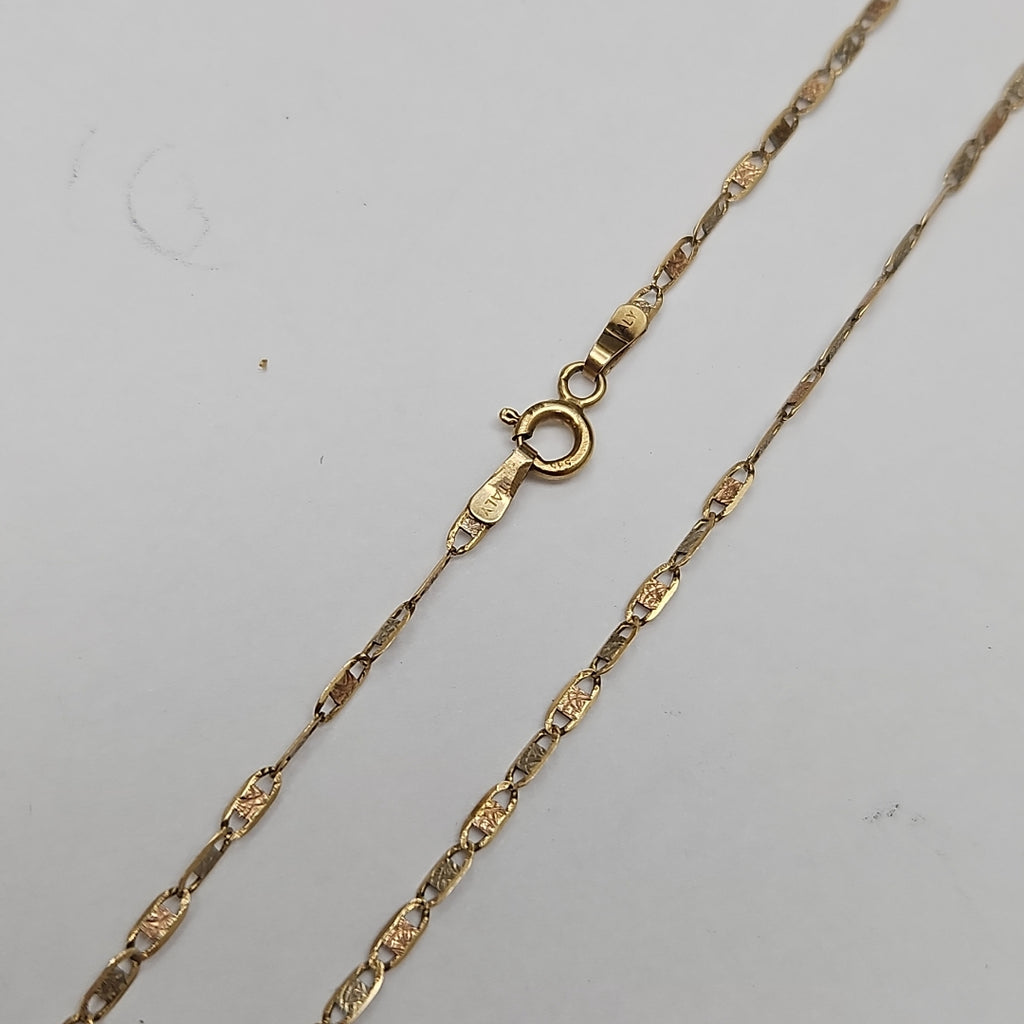 CADENA ORO 14 K 2.8 GRMS (SEMINUEVO)