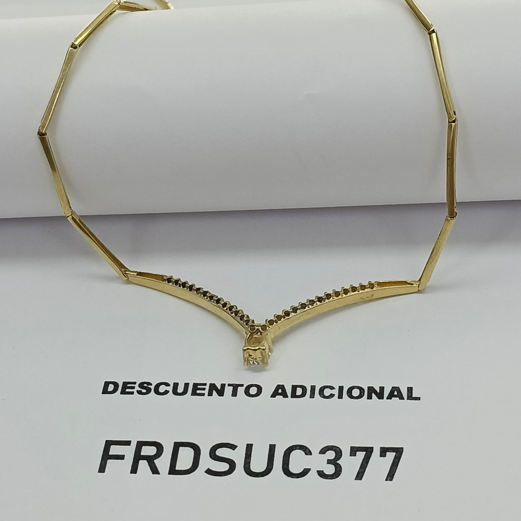 GARGANTILLA ORO 14 K 9.7 GRMS (SEMINUEVO)