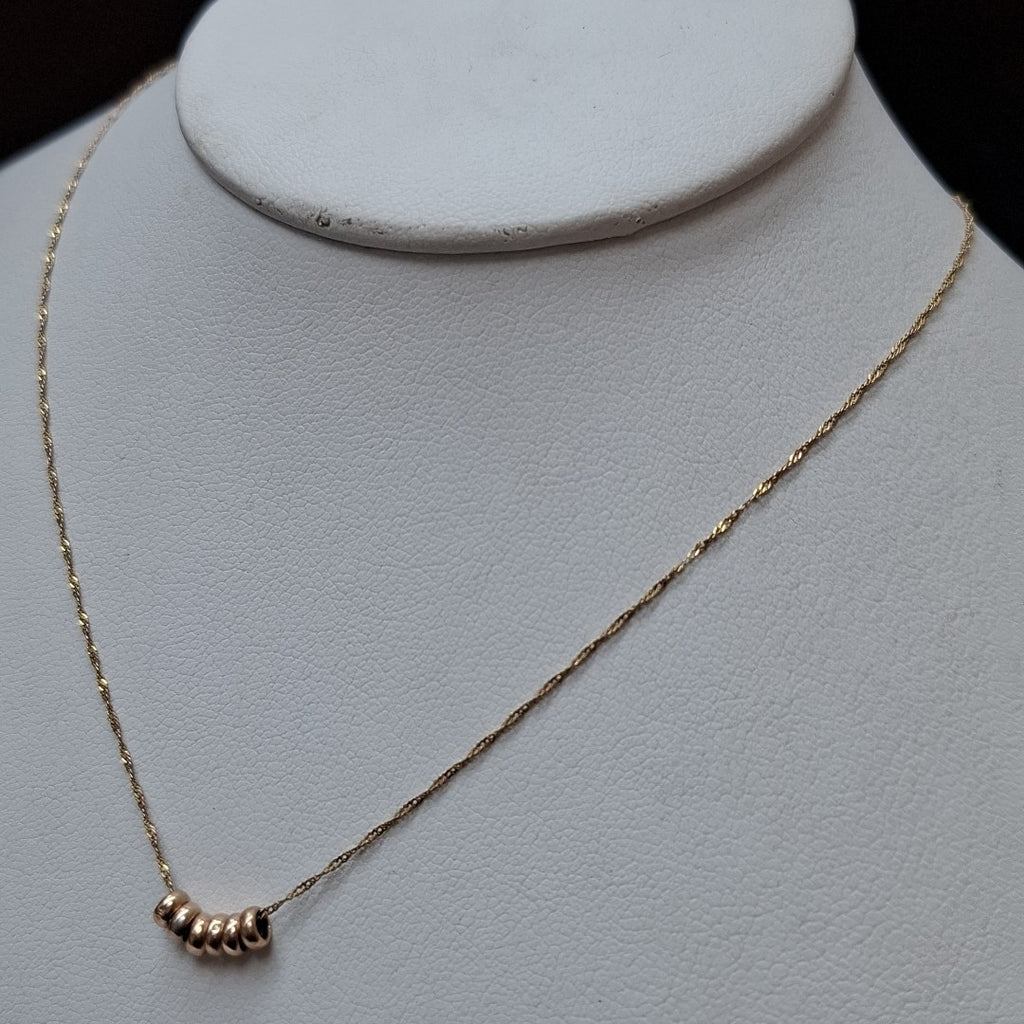 GARGANTILLA ORO 10 K 0.8 GRMS (SEMINUEVO)