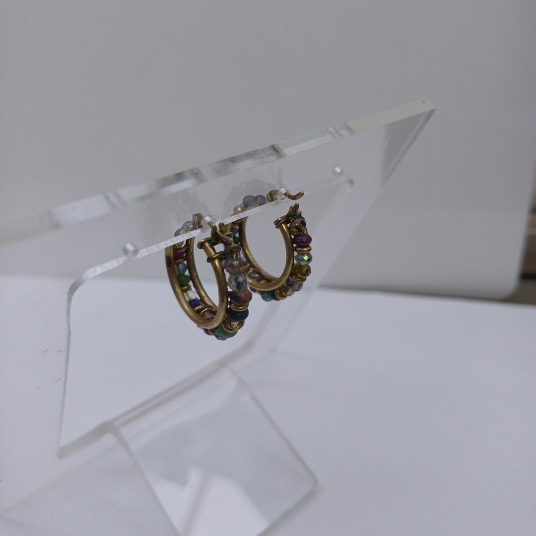 ARRACADAS PAR ORO 14 K 4,90 GRMS (SEMINUEVO)