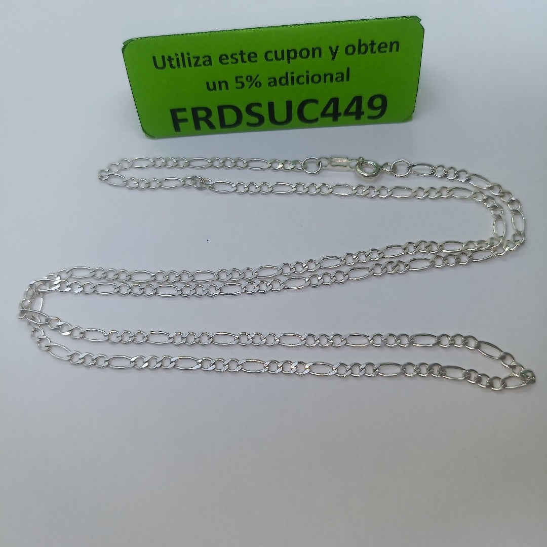 CADENA PLATA 5 GRMS (SEMINUEVO)