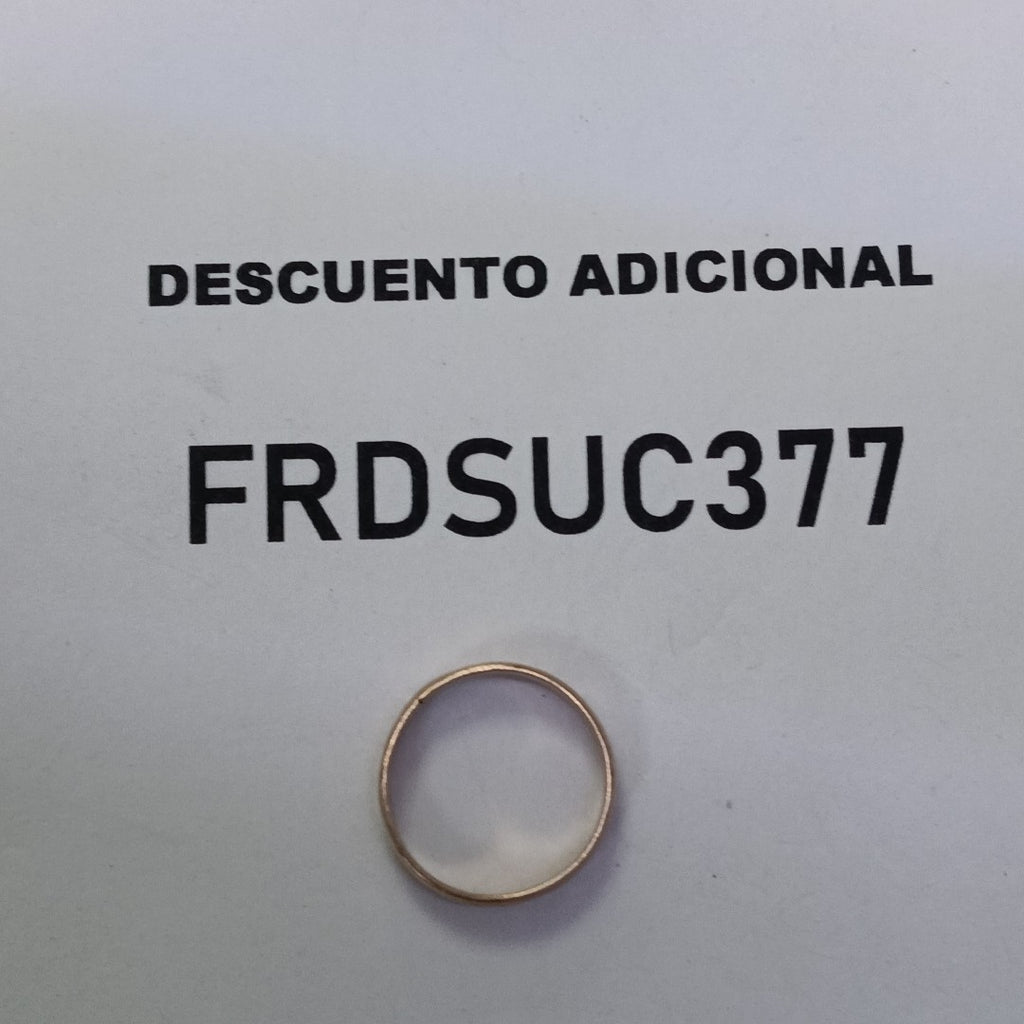 ANILLITO ORO 8 K 1 GRMS (SEMINUEVO)