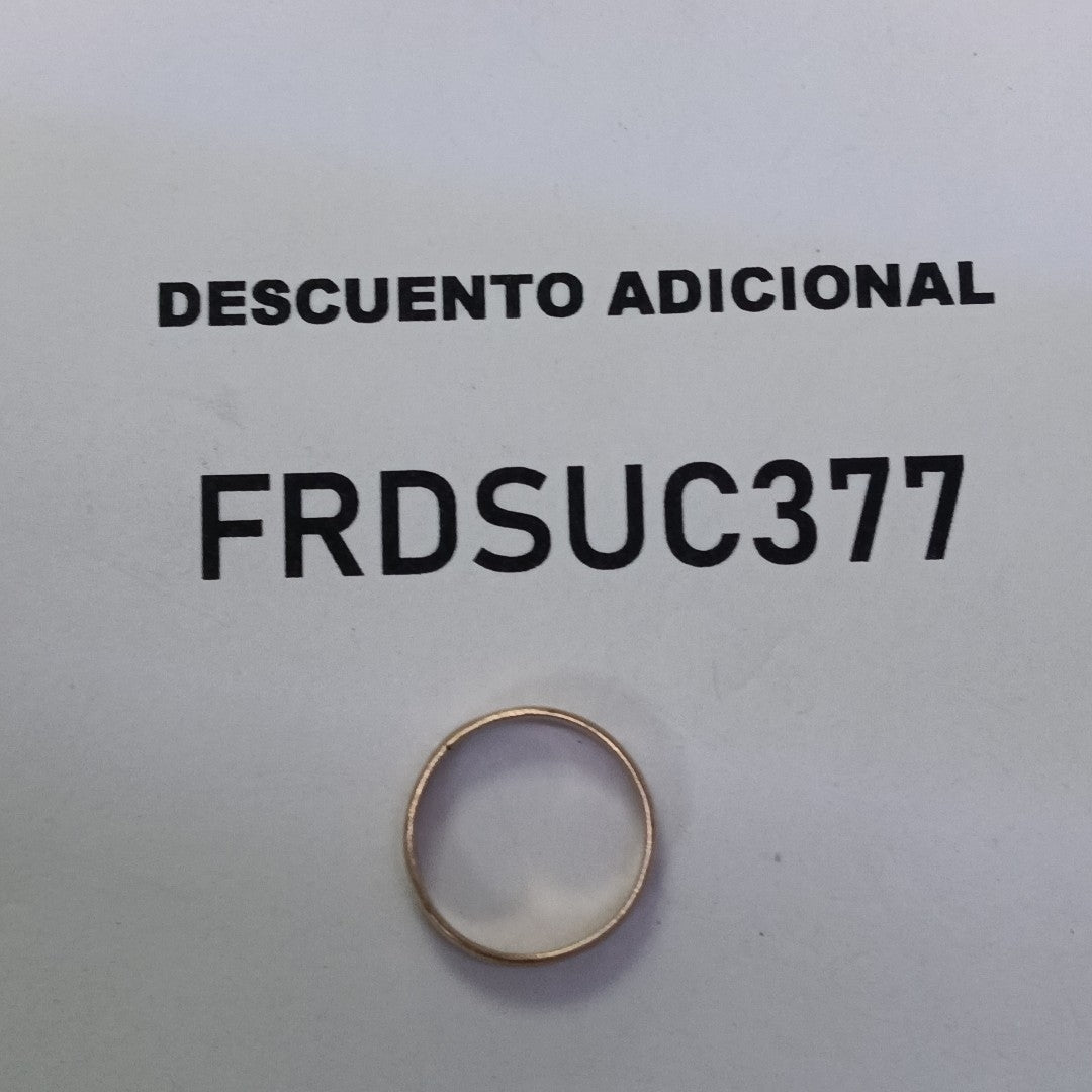 ANILLITO ORO 8 K 1 GRMS (SEMINUEVO)