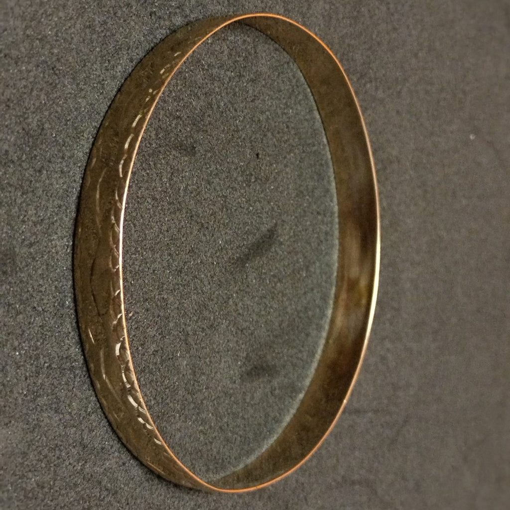 PULSERA RIGIDA ORO 14 K 9,60 GRMS (SEMINUEVO)
