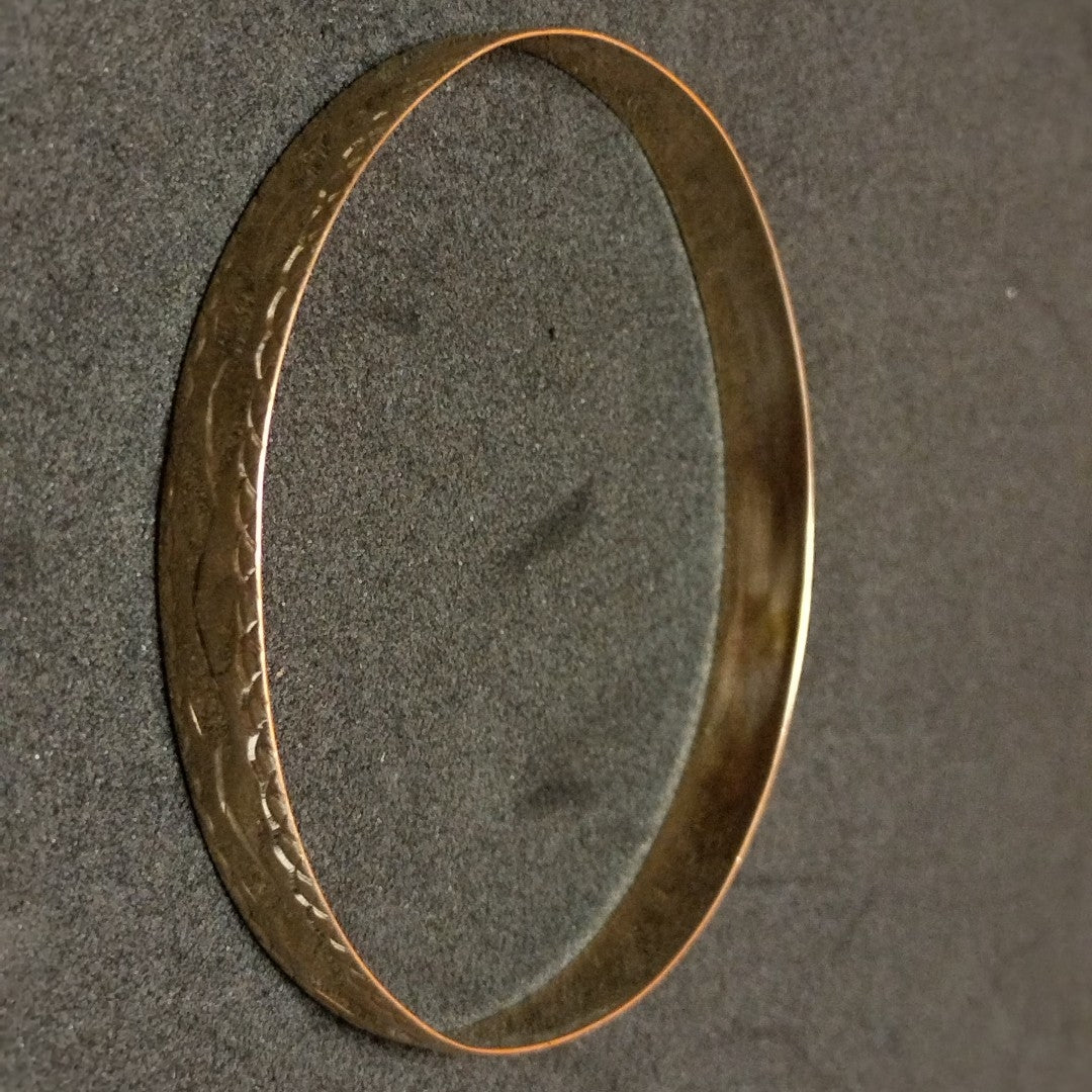 PULSERA RIGIDA ORO 14 K 9,60 GRMS (SEMINUEVO)