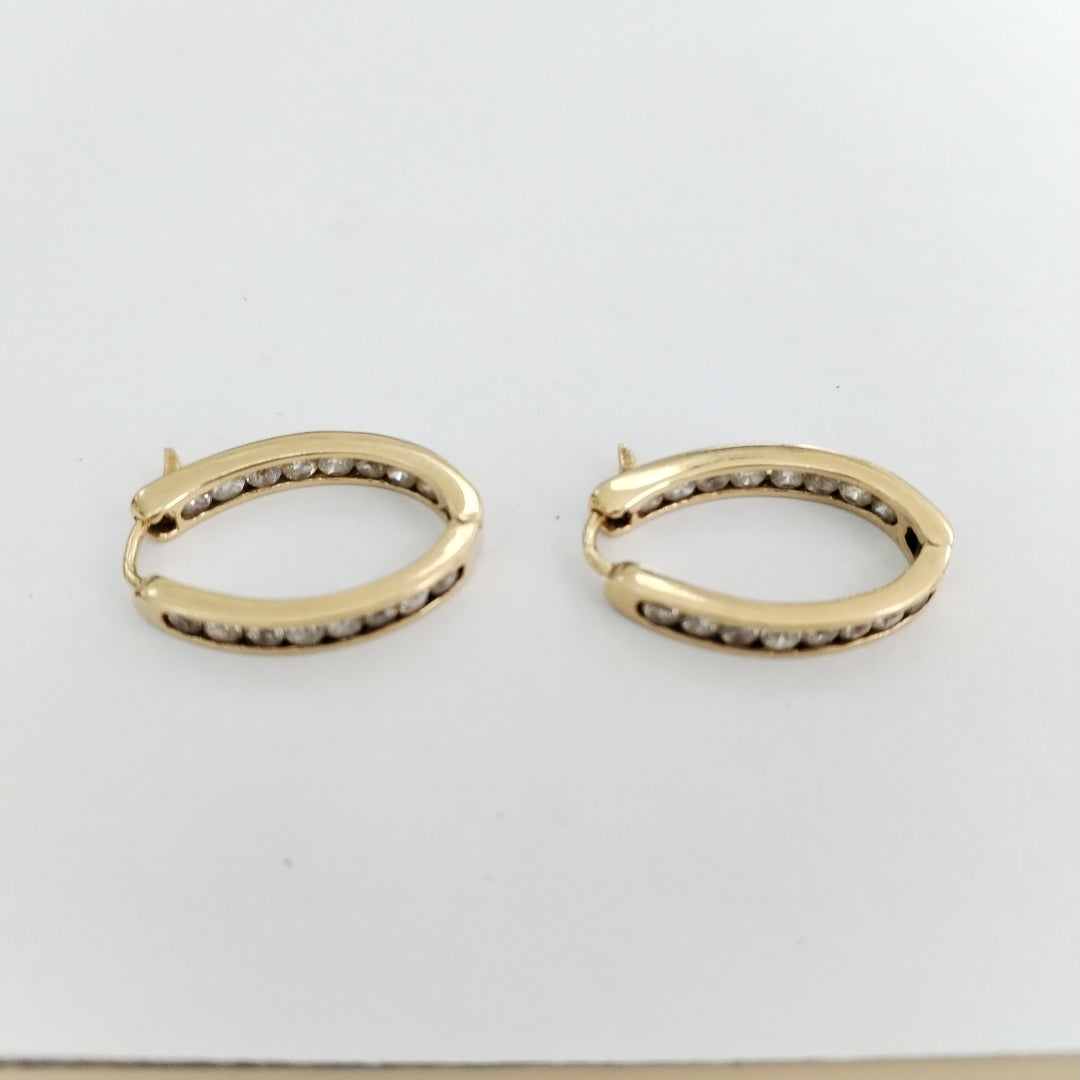 ARETES PAR ORO 14 K 7.5 GRMS (SEMINUEVO)