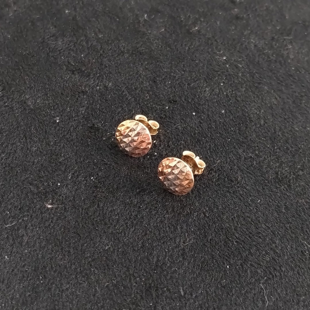 ARETES PAR ORO 10 K 1,00 GRMS (SEMINUEVO)