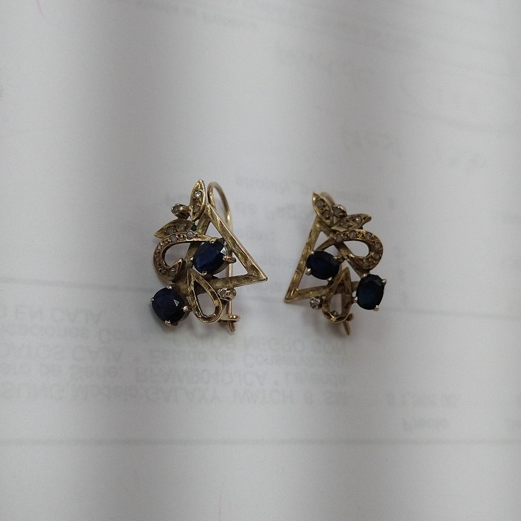 ARETES PAR ORO 10 K 4.7 GRMS (SEMINUEVO)