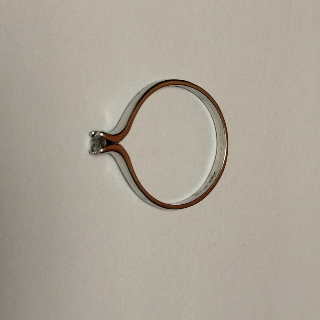 SOLITARIO ORO 14 K 1.5 GRMS (SEMINUEVO)