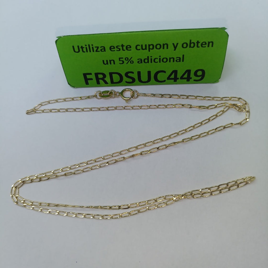 CADENA ORO 10 K 1.9 GRMS (SEMINUEVO)