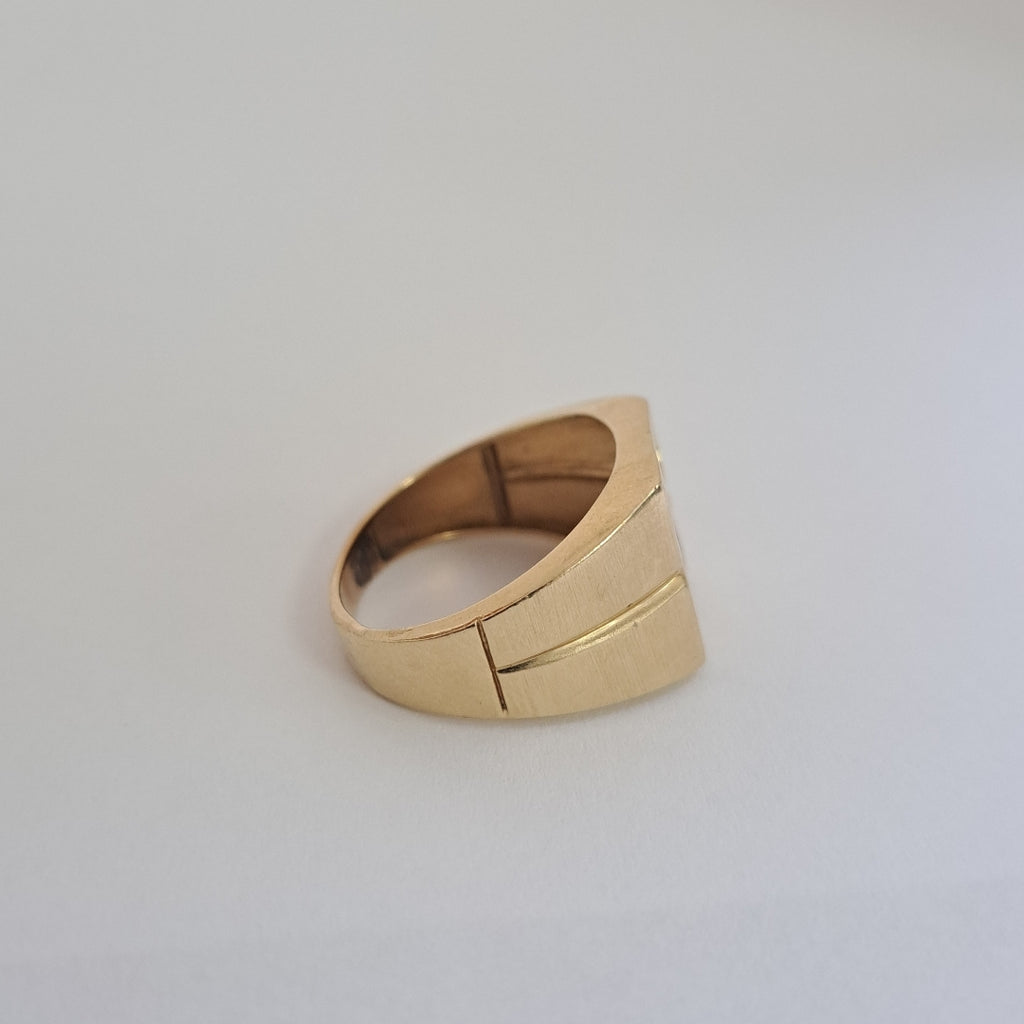 ANILLO ORO 10 K 4.4 GRMS (SEMINUEVO)