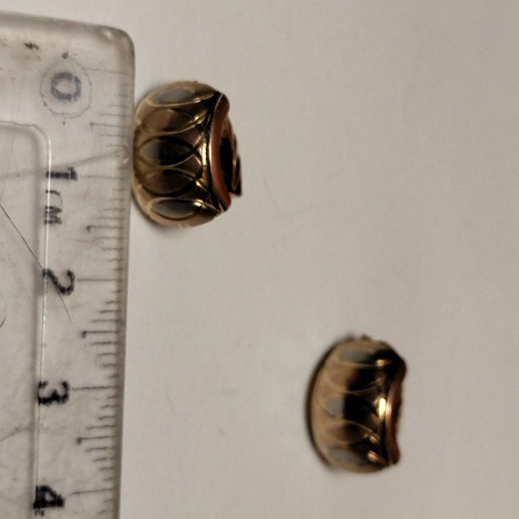 ARETES PAR ORO 14 K 2,90 GRMS (SEMINUEVO)
