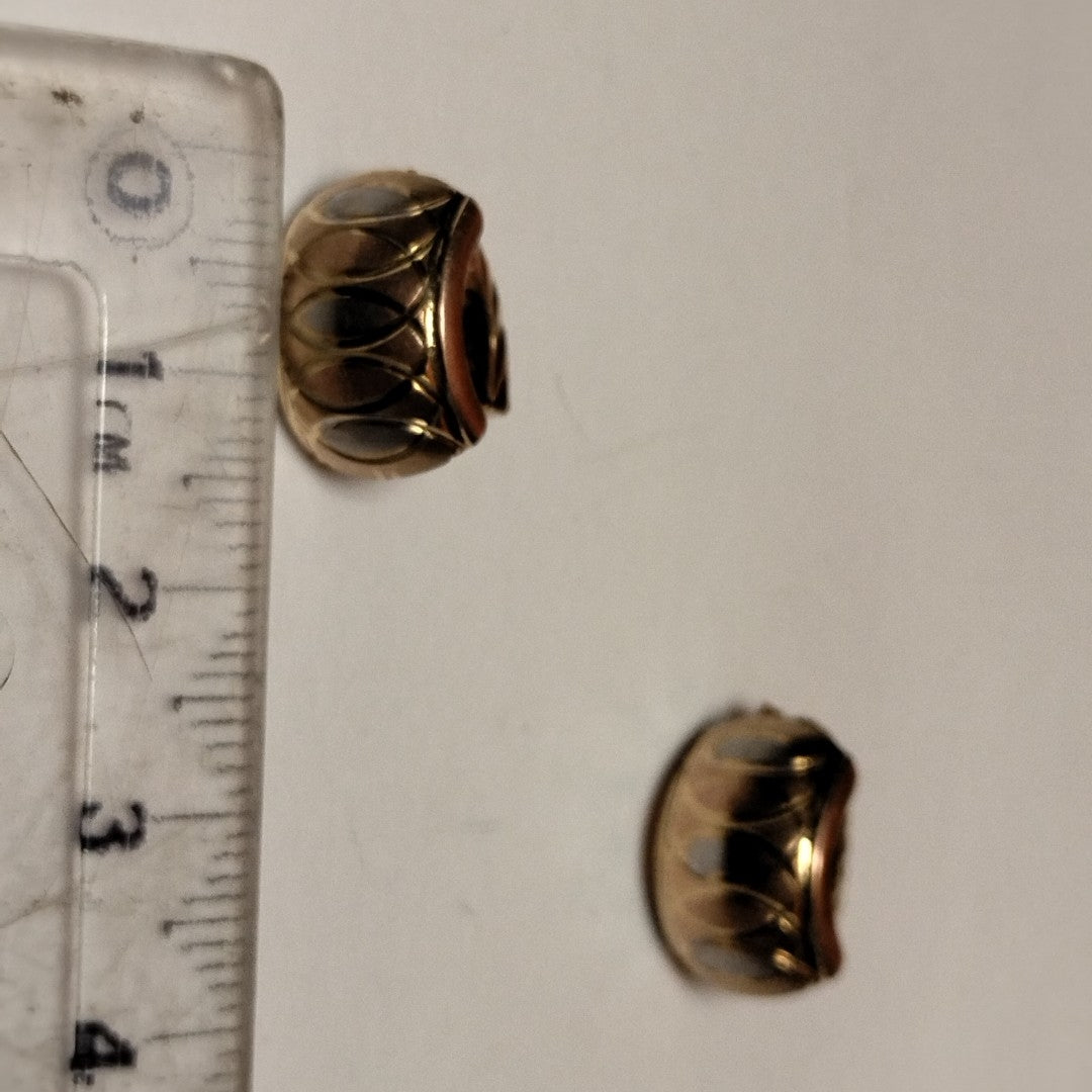 ARETES PAR ORO 14 K 2,90 GRMS (SEMINUEVO)