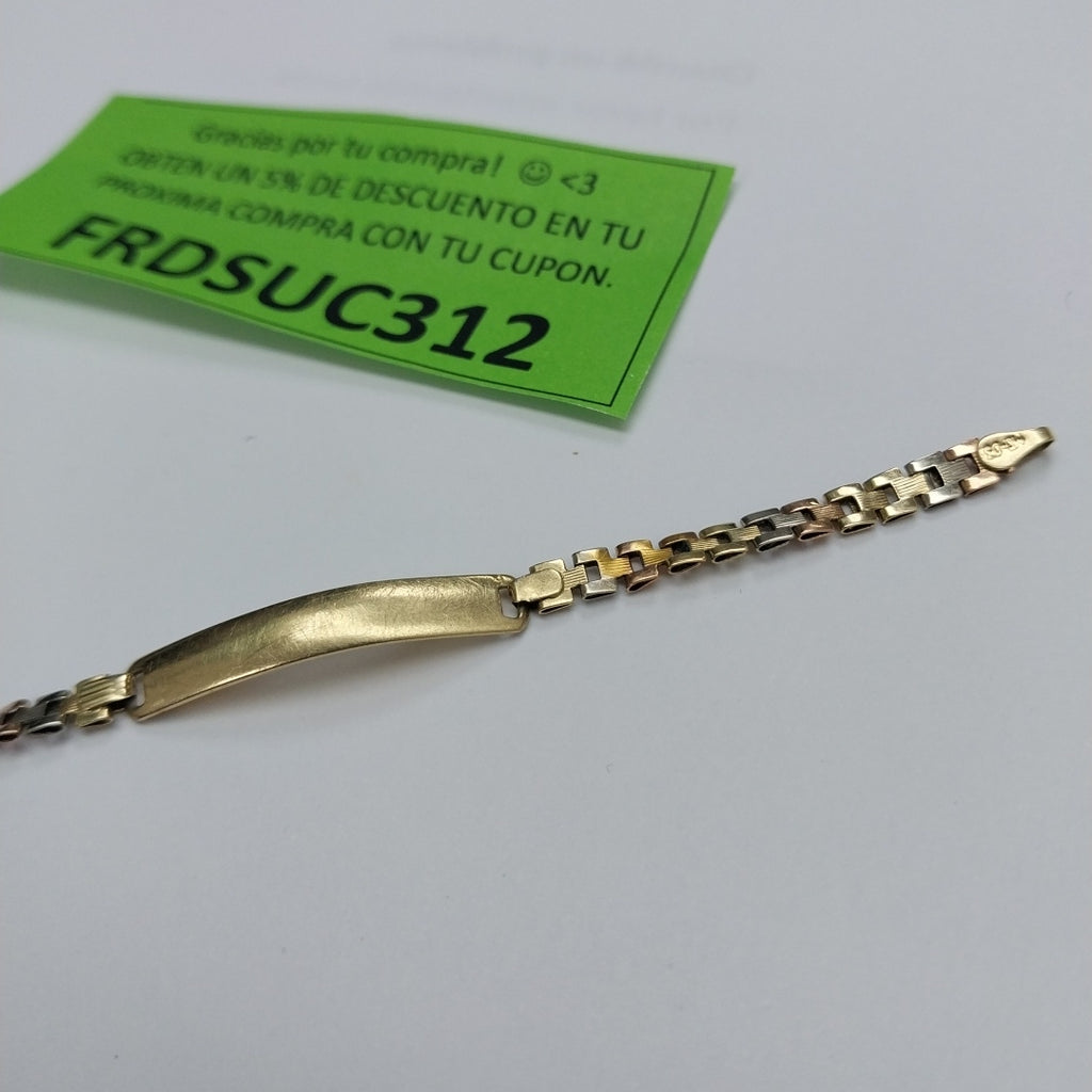 ESCLAVA ORO COMBINADO 14 K 2,90 GRMS (SEMINUEVO)