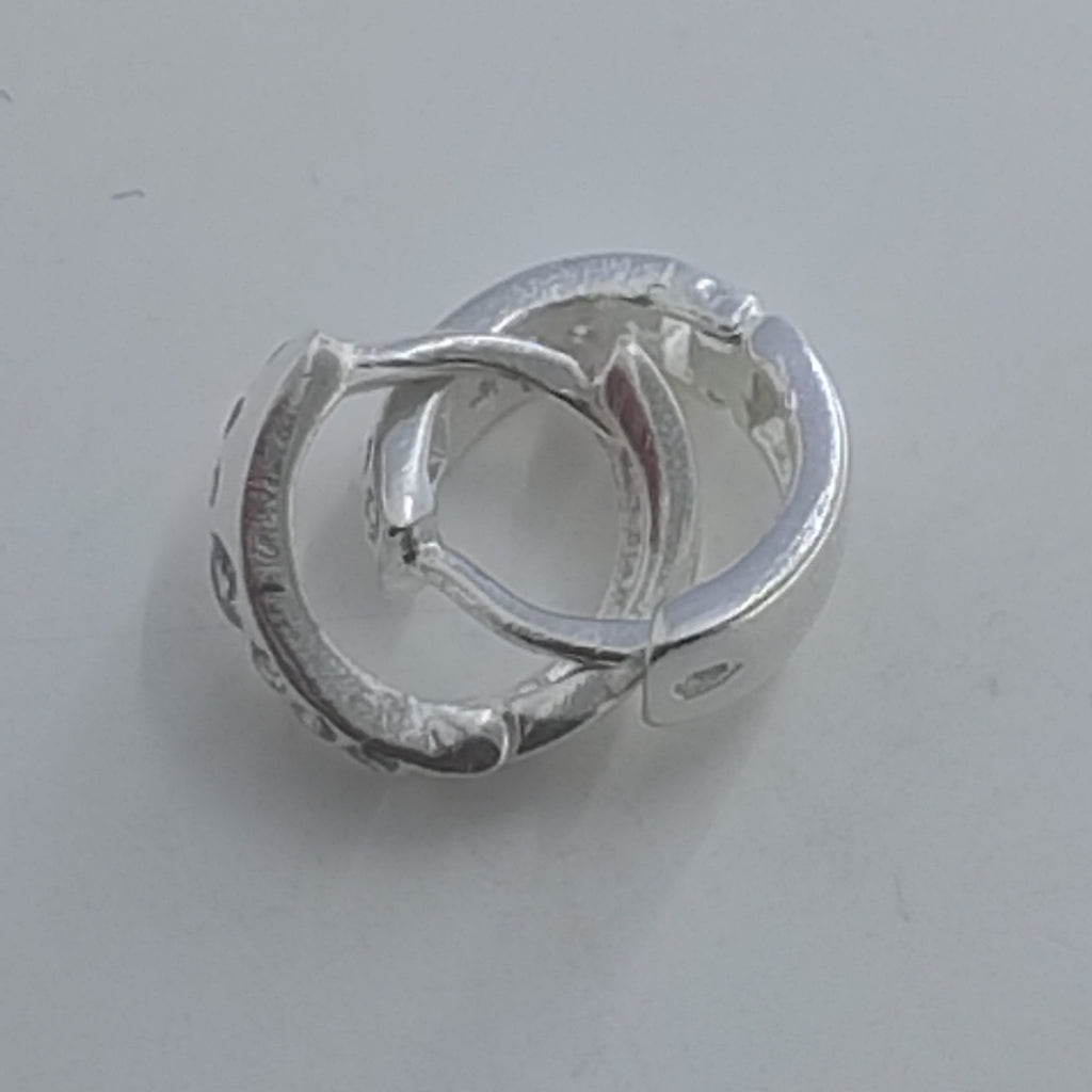 ARRACADAS C/CIRCONIAS PLATA .925 2.4 GR (NUEVO)