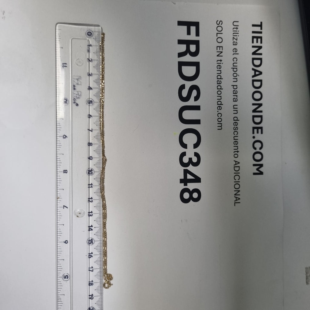 CADENA ORO 14 K 1,80 GRMS (SEMINUEVO)