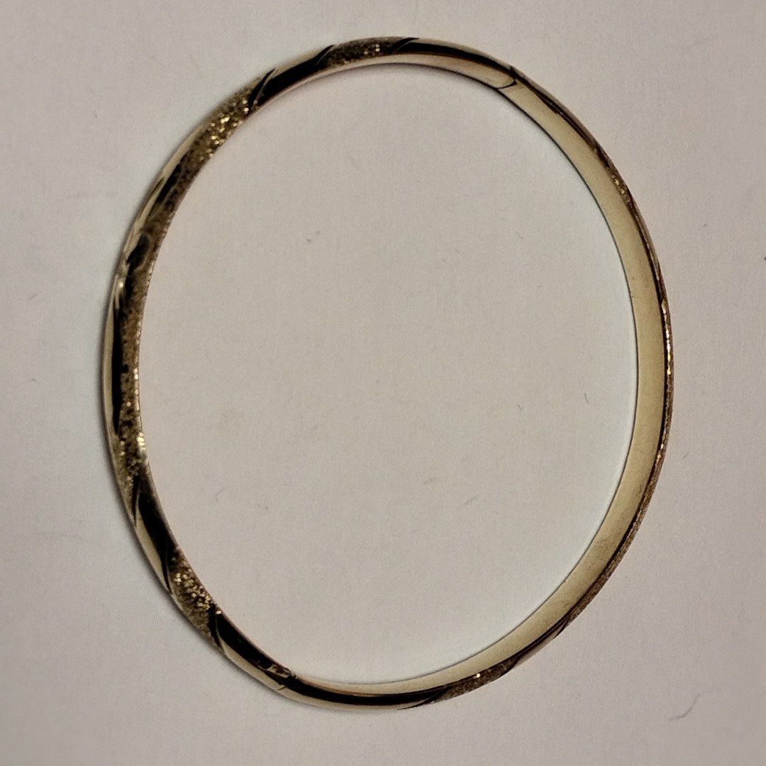 PULSERA RIGIDA ORO 14 K 6,50 GRMS (SEMINUEVO)