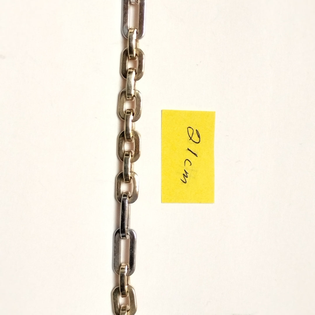 PULSERA ORO COMBINADO 14 K 5,40 GRMS (SEMINUEVO)