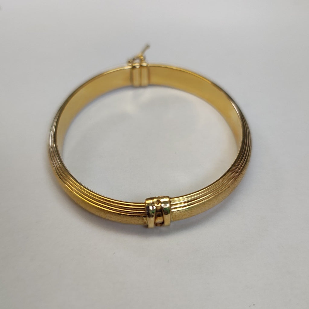 PULSERA RIGIDA ORO 14 K 10.3 GRMS (SEMINUEVO)