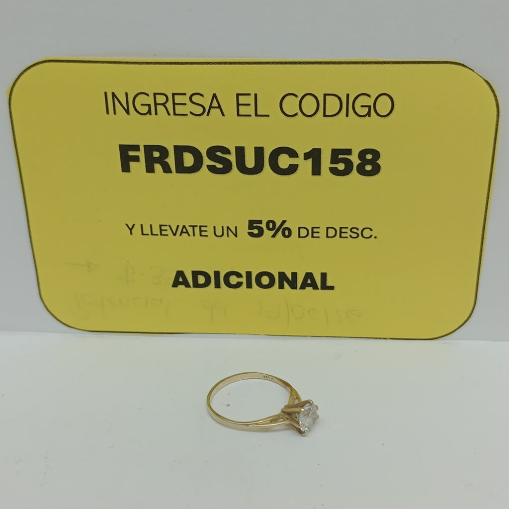 ANILLITO ORO 14 K 1.5 GRMS (SEMINUEVO)