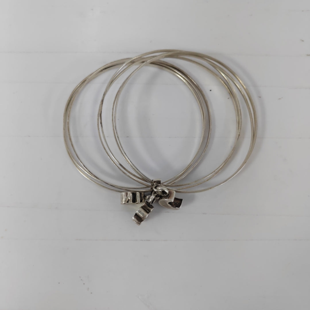 PULSERA RIGIDA PLATA 26.1 GRMS (SEMINUEVO)