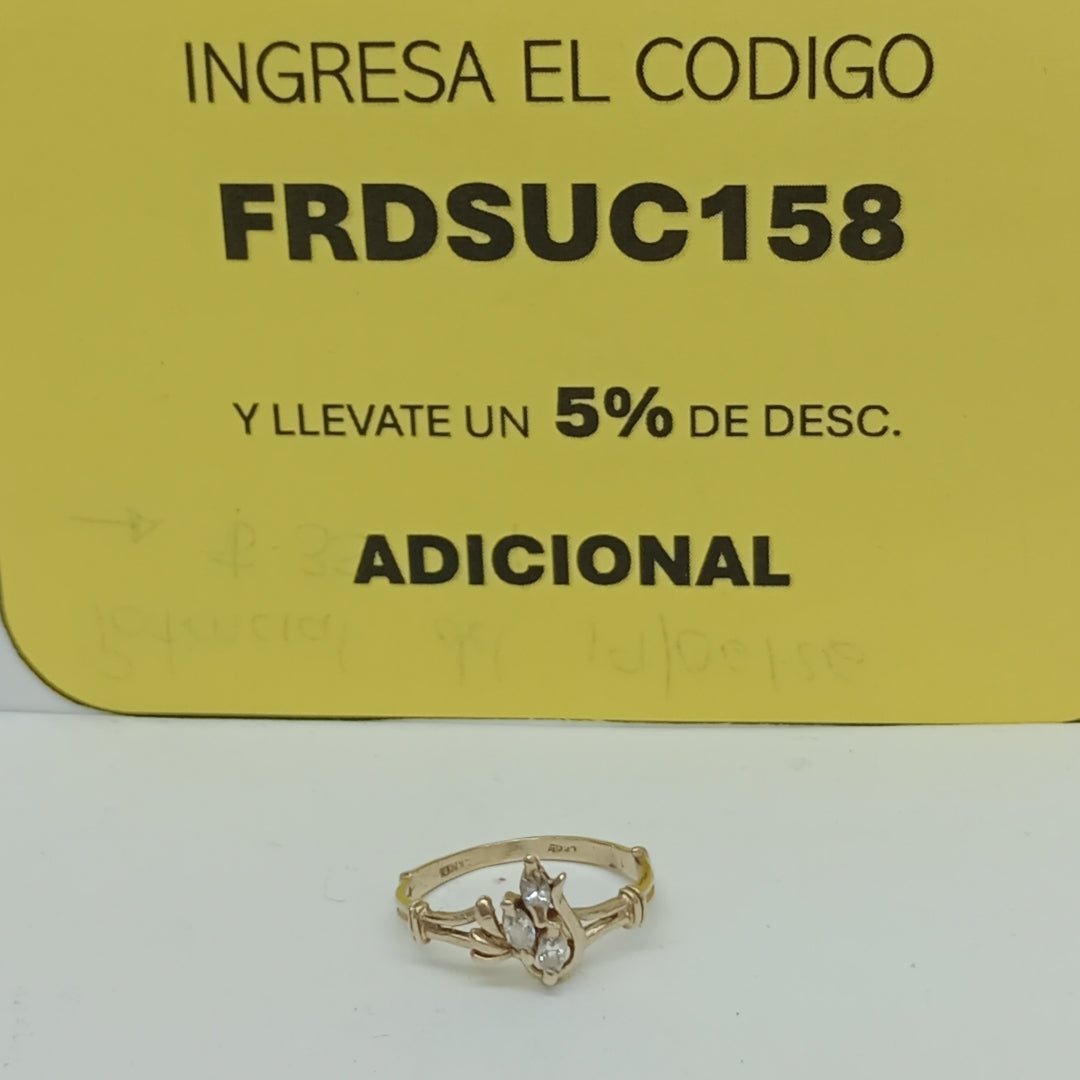 ANILLITO ORO 10 K 1.6 GRMS (SEMINUEVO)