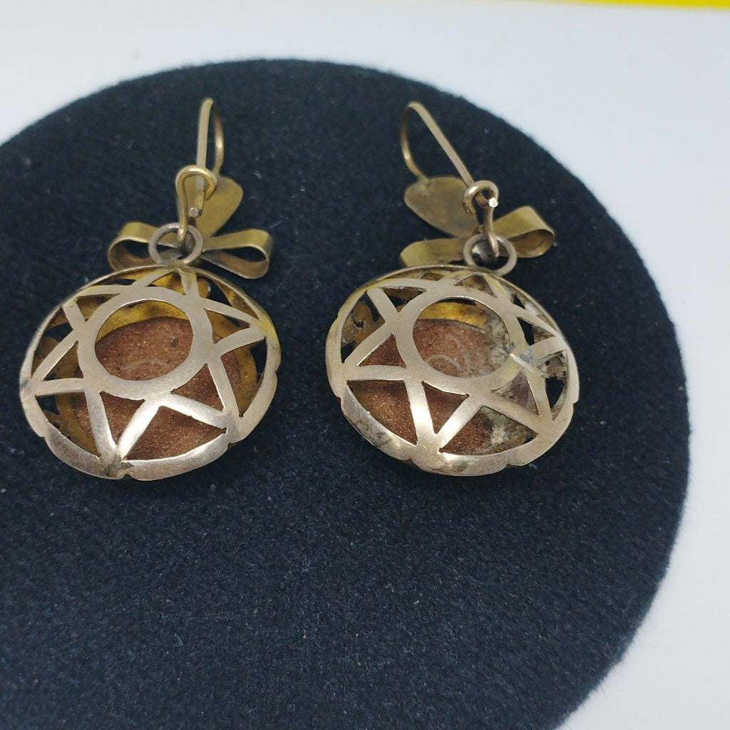 ARETES PAR ORO 8 K 8.8 GRMS (SEMINUEVO)