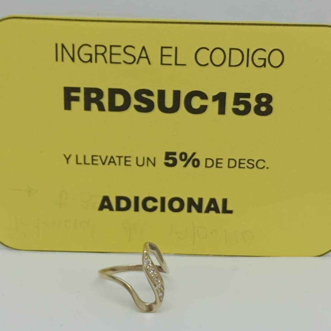 ANILLITO ORO 10 K 1.6 GRMS (SEMINUEVO)