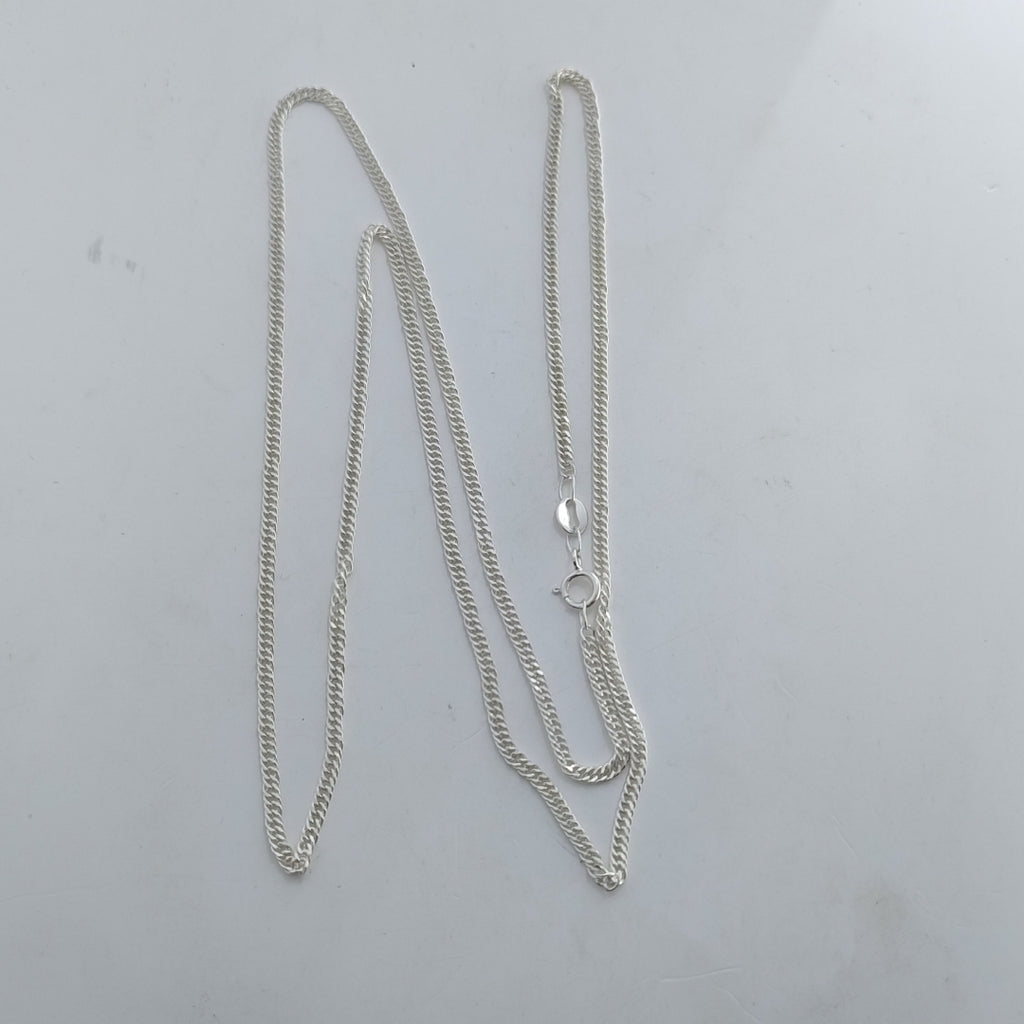 CADENA BARBADA PLATA .925 60 CM 4.92 GR (NUEVO)
